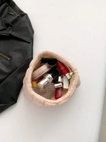 时尚网格图案化妆包、休闲手拿包、带弹性缝纫线的保暖羽绒包、化妆收纳绗缝包、冬季舒适包、化妆收纳包、化妆收纳包、迷你包、旅行小化妆盒、配件、化妆架、刷子包、化妆容器、化妆包、旅行必需品、女士配件、旅行用品、化妆包、化妆包、化妆包、返校用品 - 粉色 - 查看 6