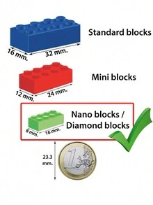 植物花卉系列 Diy 組裝積木,帶底座和塵罩,微粒,情侶送給女性的禮物,模擬花束盆栽裝飾 - 黑色 - 查看 6