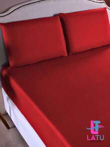 Sheet Sets with Pillowcases - 紅色 - 查看 4