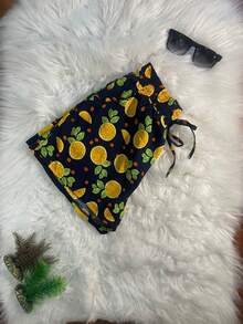 Women Shorts - Màu xanh hải quân - Xem 3