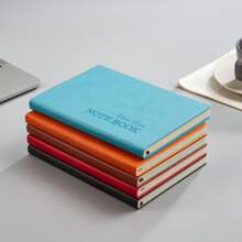 Cuaderno A5 Grueso Con Páginas De Cuadrícula Y Páginas Cuadradas, Para Papelería, Cuentas Manuales, Escritura Creativa En Diario - Marrón - Ver 6