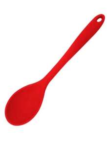 Jogo de Utensílios de Silicone Para Cozinha Vermelho 4 Peças - Vermelho - Visão 7