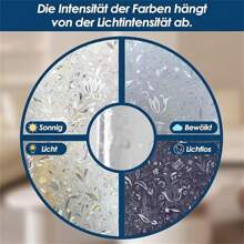 1捲鬱金香圖案靜電貼玻璃膜貼紙,提供1/2/3/4/5米可選 - 彩色 - 查看 4