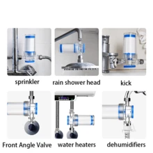 1Pc Pre-Filter Household Kitchen Bathroom Faucet Tap Water Purification Water Heater Washing Machine Rain Filtering - Clear - View 6