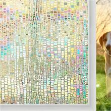 1 Cuộn Tĩnh điện Không dính Ly Phim ảnh , Chiều dài 1M/2M/3M/5M , Laser Cá sấu Da Mẫu Ly Hình dán - Nhiều màu - Xem 2