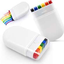 1pc 6-Color Body Paint Stick Easy To Color For Party, Activity, And Fan Use - Multicolor - View 1