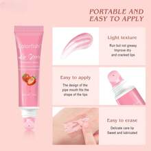 6pcs/Set Women's Gift Fruit Flavored Lip Oil, 15ml/Bottle With Hyaluronic Acid, Squalane. 24h Deep Moisturizing & Hydrating Lip Balm, Suitable For Dry Skin