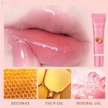 6pcs/Set Women's Gift Fruit Flavored Lip Oil, 15ml/Bottle With Hyaluronic Acid, Squalane. 24h Deep Moisturizing & Hydrating Lip Balm, Suitable For Dry Skin