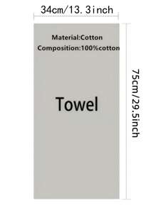 2pcs Heart Jacquard Thickened Absorbent Soft Skin-Friendly Cotton Adult Face Towels, Mixed Colors - Multicolor - View 10