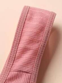 無鋼圈,前扣式,無縫,加強型授乳內衣 - 粉色 - 查看 4