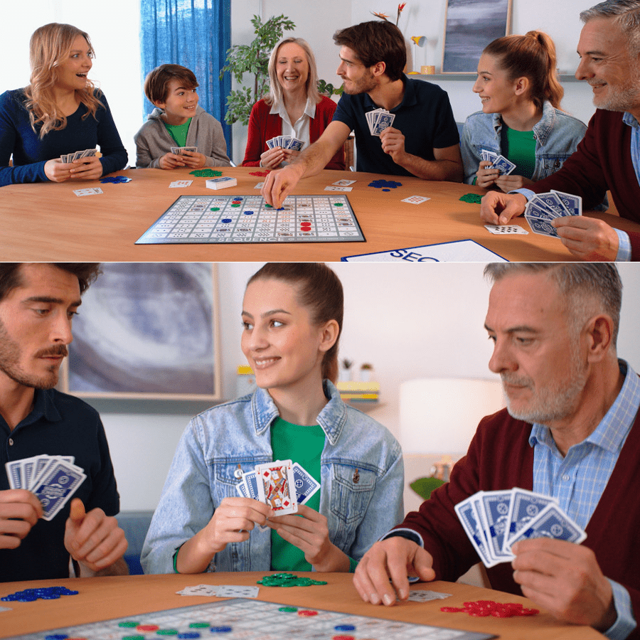 1pc Sequence Family Board Games, Strategy Games Hard Board Games