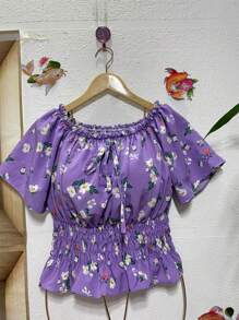 Women Tops - Purple - View 1