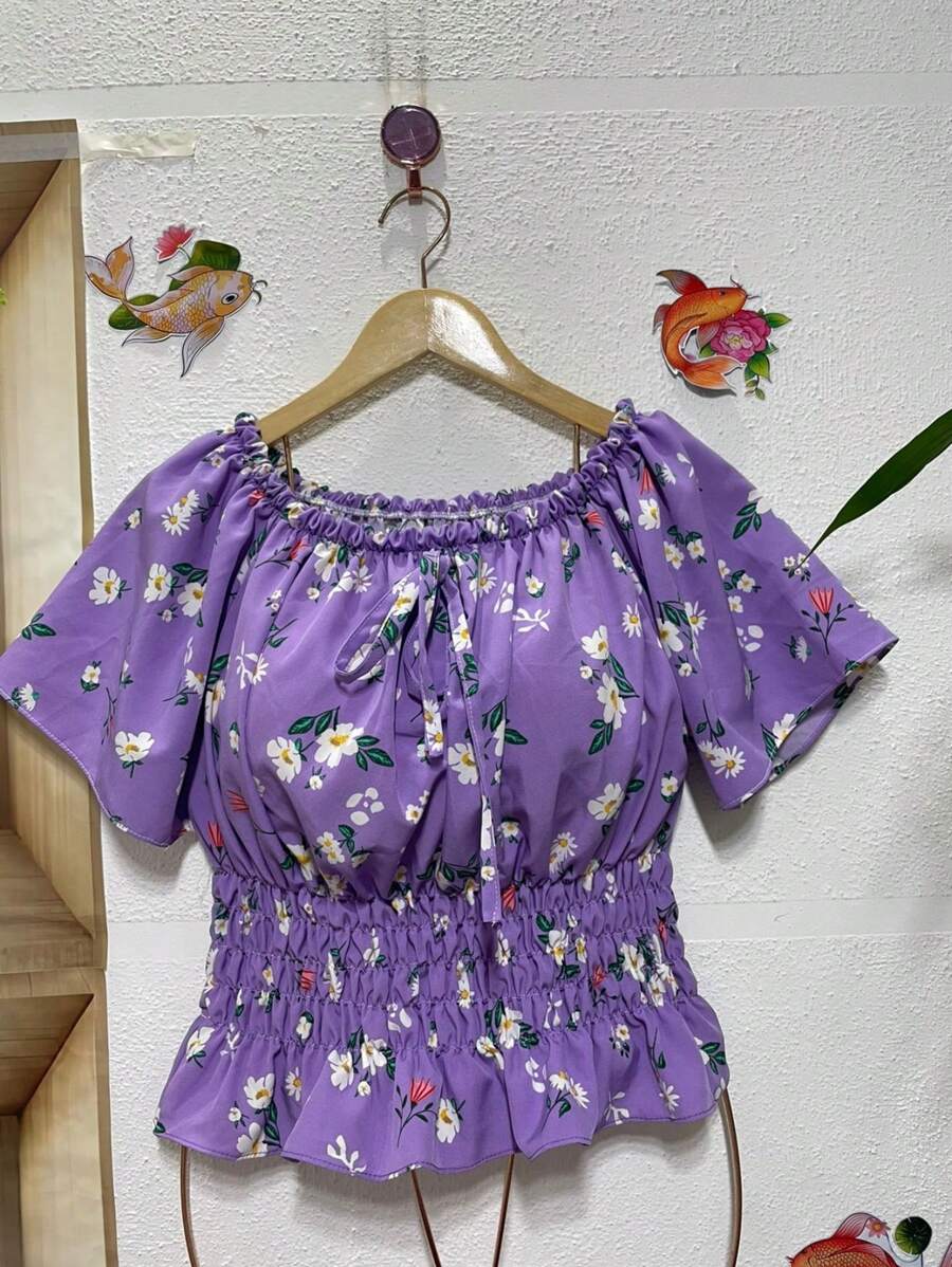 Women Tops - Purple - View 1