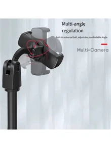 1入組多功能桌面支架套件，針對低背靠椅的人設計，適用於各種攝影設備 - 黑色 - 查看 3