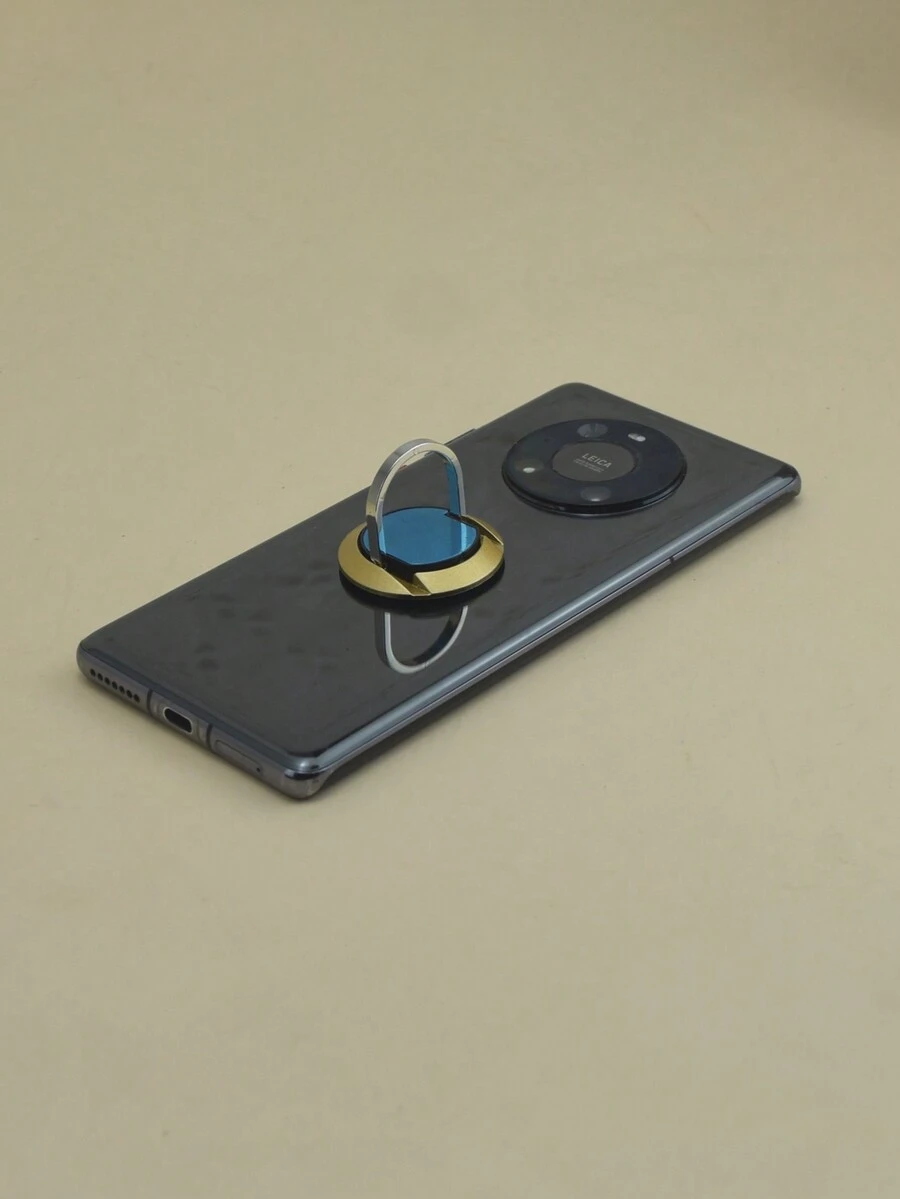 手機環形支架,車用創意手機架,手機背貼 - 金色 - 查看 1