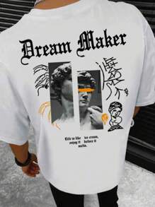 Men T-Shirts - 白色 - 查看 1