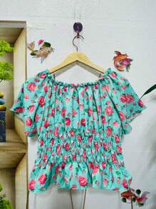 Women Tops - Green - View 2
