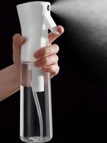 1pc 500ML/300ML Spray Bottle, Refillable Mist Bottle, Face Mist Bottle, Pump Bottle, Spray Bottle, Makeup Mist, Refillable Hydrating Bottle, Cleaning Plastic Bottle, Sprayer, Travel - White - View 6