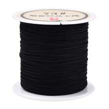 1 Rollos De Cerca De 40 Metros De Alambre Trenzado De Jade De Nailon No. 73 De 0.06 Cm Y Cuerda De Cuentas Adecuados Para Brazaletes Y Collares Diy, Fabricación De Joyas Trenzadas De Joyas