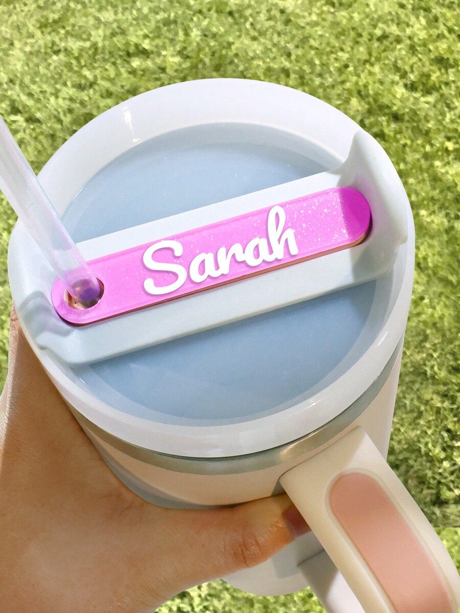 10pcs Tumbler Personalized Blank Name Tag For Quencher H2.0 Flowstate
