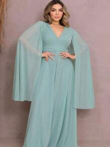 Women Dresses - Mint Green - View 1