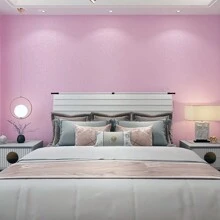 1000cm/rolle 3d Wohnzimmer Tapete, Faux Silica Gel Schlamm, Selbstklebend, Wasserdicht, Anti-kollision, Schlafzimmer Hintergrund, Matte Einfarbige Farbe, Heimdekoration