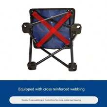 1pc Maza Chair, Fishing Small Square Stool, Portable Outdoor Folding Chair, Folding Stool, Art Sketch, Train Stool - Multicolor - View 6