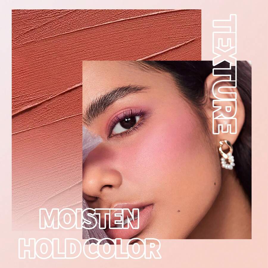 Cream Blush Makeup, Buildable Blush Stick For Cheeks, Long Wearing, Easy Application