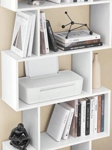 VASAGLE Bookcase - Beyaz - Görünüm 4
