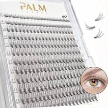PALM LASHES DIY przedłużanie rzęs 240 klastrów 0.07D-8-16mm Manga Lashes objętość indywidualne przedłużanie rzęs skupiska rzęs DIY w domu