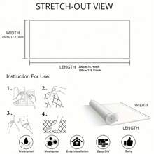 1捲胡桃木紋防水壁紙,適用於房間、客廳、廚房、浴室、走廊裝修貼紙,家具裝飾 - 彩色 - 查看 7