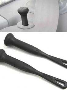 Pino Trava Encosto Bancos Traseiro Gol Parati Voyage G2 G3 G4 - Preto - Visão 1