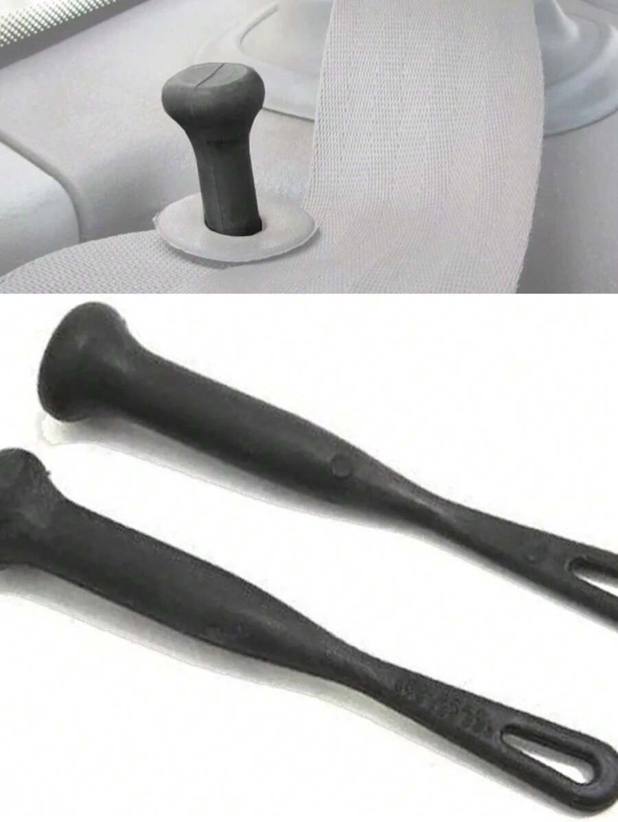 Pino Trava Encosto Bancos Traseiro Gol Parati Voyage G2 G3 G4 - Preto - Visão 1