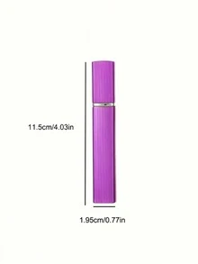 1入旅行可攜式補充香水噴霧瓶,空泵裝香水噴霧瓶,適用於旅行和商務、旅行禮品,12毫升 - 紫色 - 查看 3