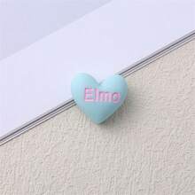 10pcs Eimo Heart Shape Resin Diy Jewelry Crafting Material For Cream Glue Phone Case, Hairpin, Shoe Buckle, Apparel - Love Series - View 7