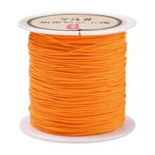 1 Rollos De Cerca De 40 Metros De Alambre Trenzado De Jade De Nailon No. 73 De 0.06 Cm Y Cuerda De Cuentas Adecuados Para Brazaletes Y Collares Diy, Fabricación De Joyas Trenzadas De Joyas