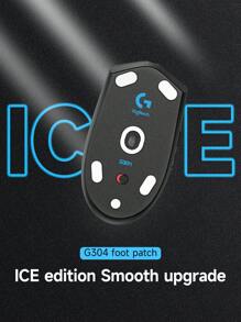 1入g304冰封無線滑鼠防滑墊,gpw遊戲滑鼠防滑耐磨配件 - 多色 - 查看 1