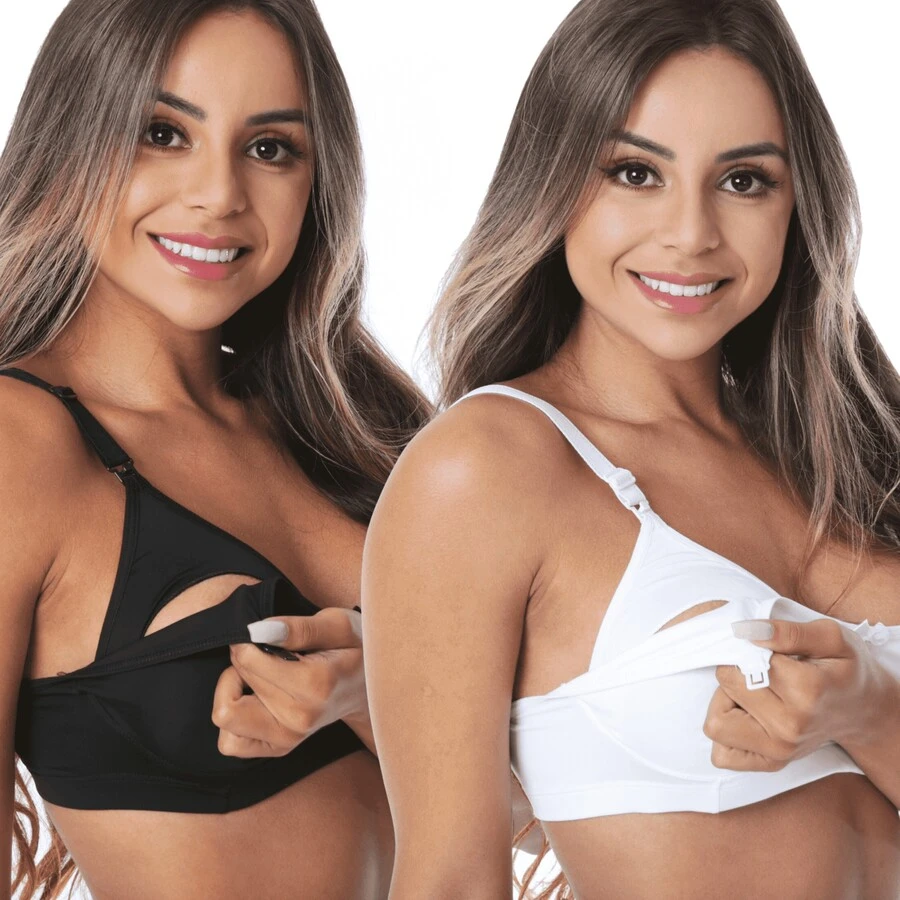 Maternity Lingerie - 黑與白 - 查看 1