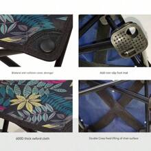 1pc Maza Chair, Fishing Small Square Stool, Portable Outdoor Folding Chair, Folding Stool, Art Sketch, Train Stool - Multicolor - View 7