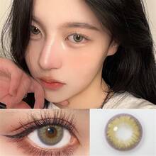Morningcon Diamond Green Colored Contact Lenses For Eyes Natural Contact Lens Big Beauty Pupil Degrees Prescription Myopia - Green - View 5