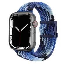 Dây đeo bện tương thích với dây đeo Apple Watch 44mm 40mm 45mm 41mm 49mm 38mm Vòng đeo tay nylon đàn hồi Series 9 8 7 6 5 Se Ultra 2 Band, 2 đầy màu sắc - đầy màu sắc 2 - Xem 4