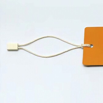 200pcs Apricot-Colored Tags, Cord Locks, D-Rings, Hooks, Easy And Quick Installation For Clothing Tags, Retail Price Tags, Shoe Buckles, Luggage Tags, Diy Crafts