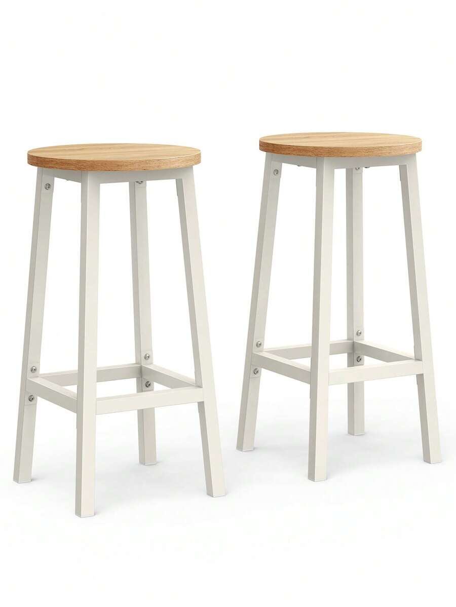 VASAGLE Kitchen Chairs - Blanco - Ver 1