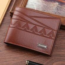 Wallet Soft PU Leather Slim Wallet For Men  Wallet-Sleek And Slim Includes Gift For Men Men Extra Capacity Slimfold Wallet - Brown - View 2