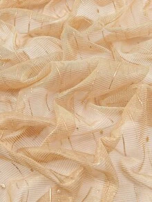 1條彈性網格金線圍巾 - 彩色 - 查看 3