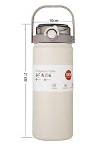 大容量保溫運動戶外攜帶杯,是一個不錯的禮物選擇 - 黑色 - 查看 3