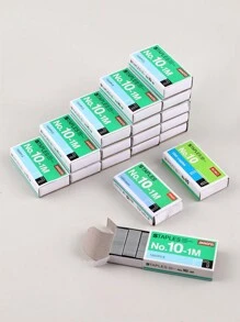 1/2 Box mit 1000 Stücke Heftklammern, geeignet für Studenten & Büromitarbeiter, Schulmaterial