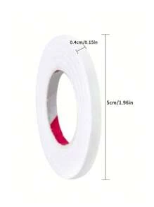 2 Rollos/5 Rollos/10 Rollos De 4mm Nueva Cinta De Levantamiento De Pestañas, Cinta De Esponja De Espuma Para Pestañas, Fácil De Arrancar, Antialérgica, Mascarilla De Ojos Para Aislamiento De Pestañas, Herramienta De Extensión De Pestañas Sensible Y Transpirable, Cinta De Extensión De Pestañas, Cinta De Injerto De Pestañas Transpirable, Cinta De Aislamiento De 4mm Con Poros, Herramienta Especial De Parche De Ojos Para Belleza De Pestañas