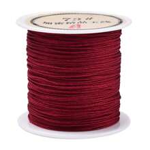 1 Rollos De Cerca De 40 Metros De Alambre Trenzado De Jade De Nailon No. 73 De 0.06 Cm Y Cuerda De Cuentas Adecuados Para Brazaletes Y Collares Diy, Fabricación De Joyas Trenzadas De Joyas
