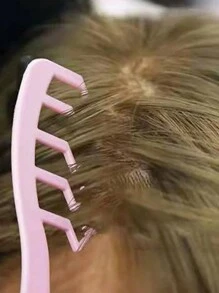 Màu sắc tùy ý 1 cái Hình chữ Z Lược Tóc lông tơ Lược Bàn chải tóc Tức thì Tóc Lược tạo kiểu Cô gái Qủa tặng - Nhiều màu - Xem 6